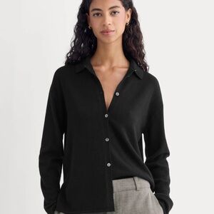 Everlane Cashmere Button-Up Shirt - Never Worn